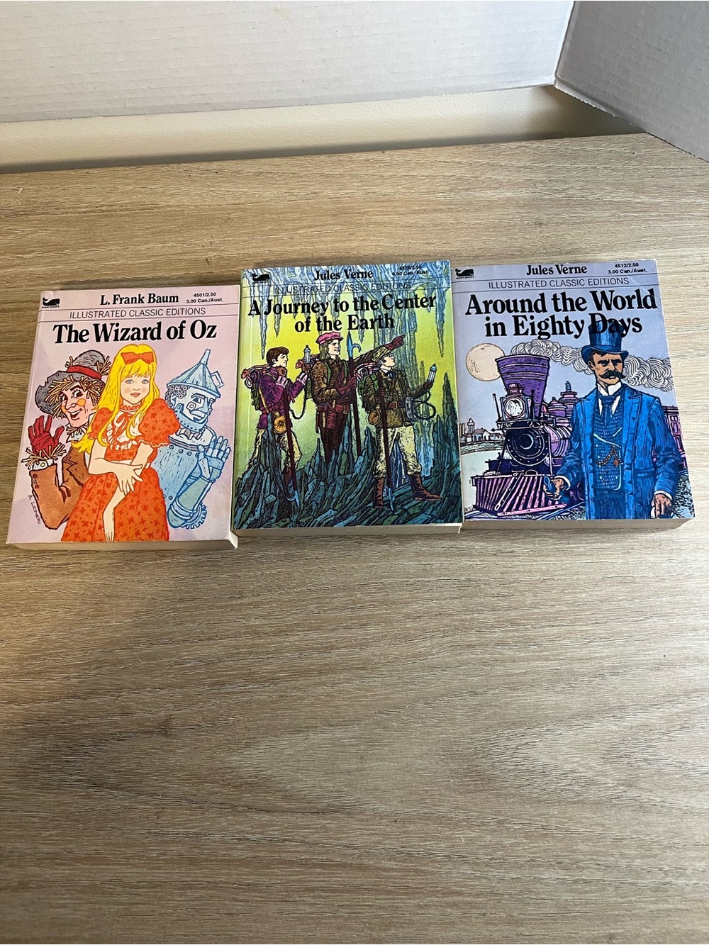 Moby Illustrated Classic Storybooks Lot of Three